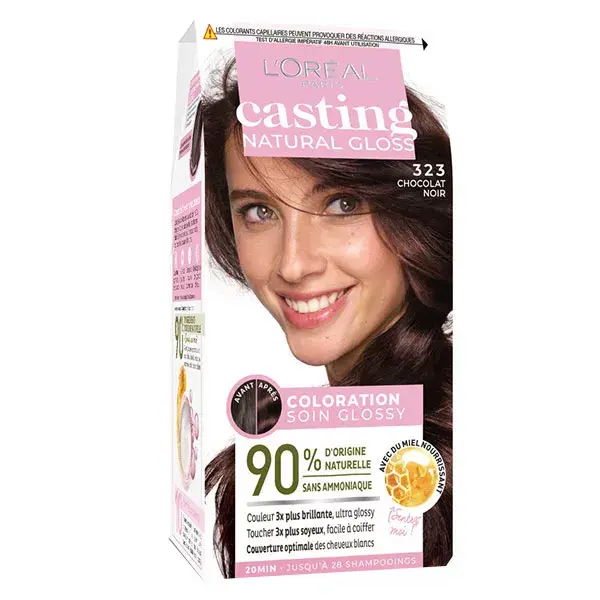 L'Oréal Paris Casting Natural Gloss Coloration 323 Chocolat Noir