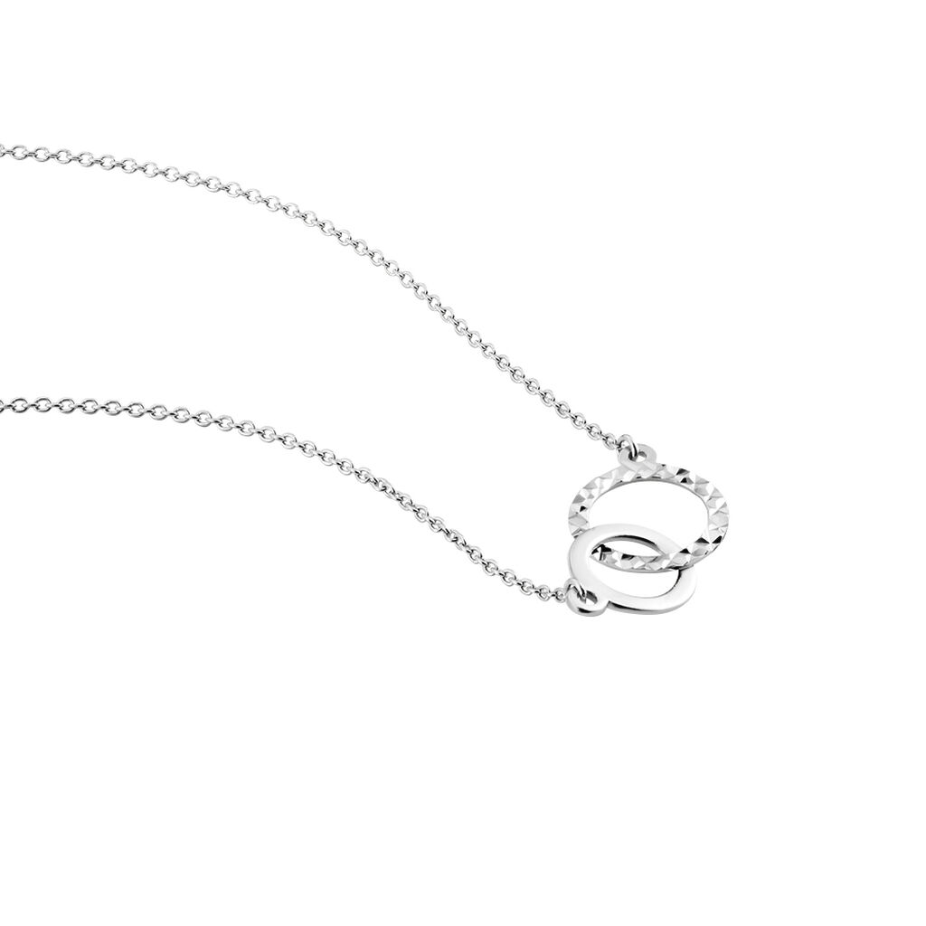 Collier Argent Blanc Ula