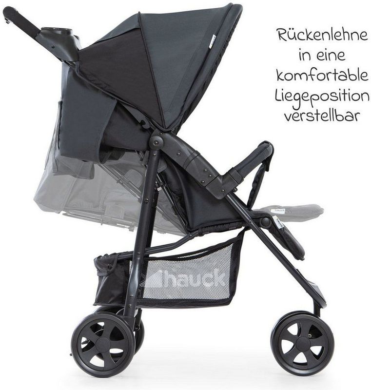 Hauck Citi Neo II buggy - compact inklapbaar - Caviar / Stone