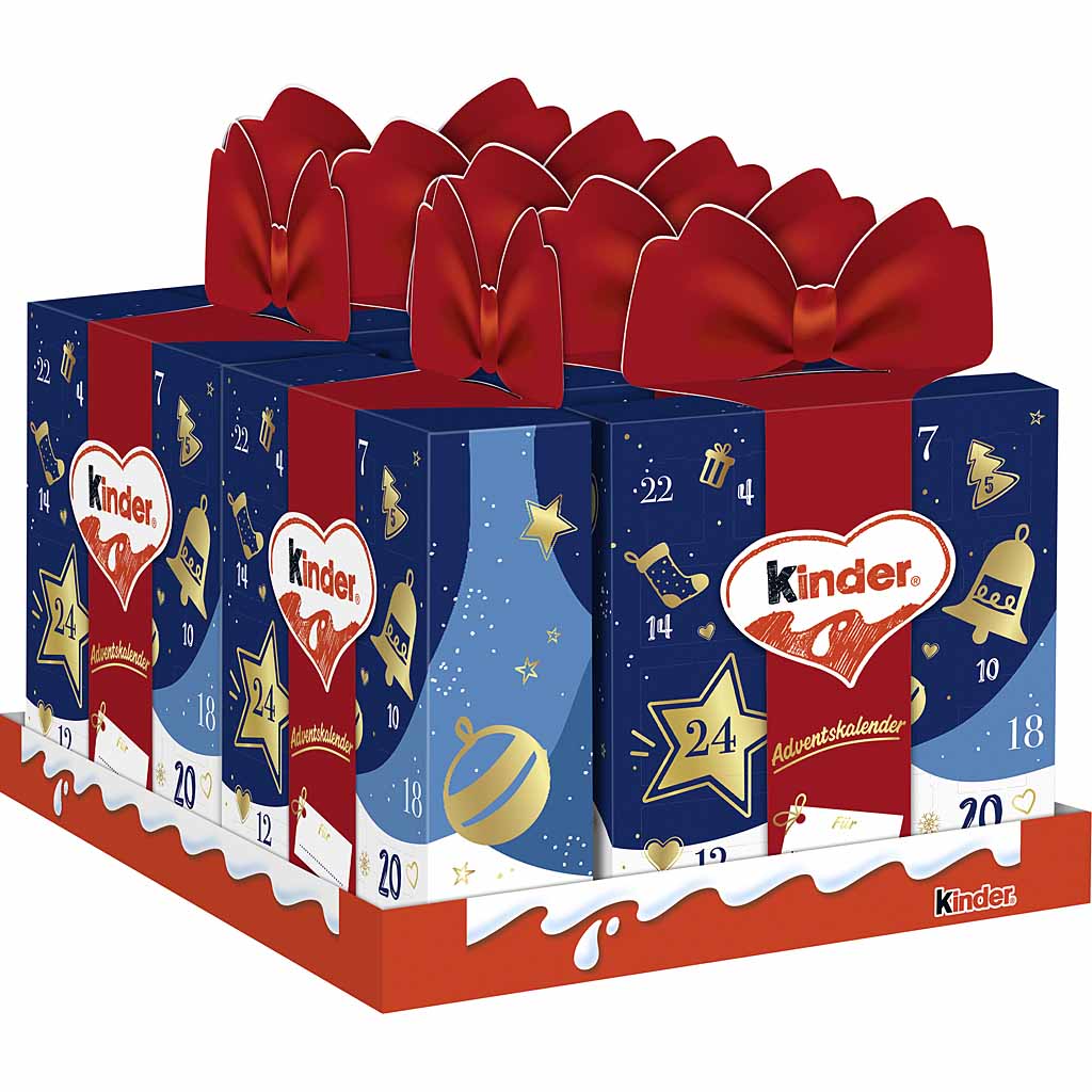 kinder Giftbox Kalender 214g MHD:20.4.25