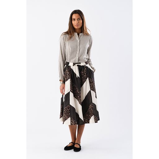 Lollys Laundry Lina Skjorte, Stripe, L
