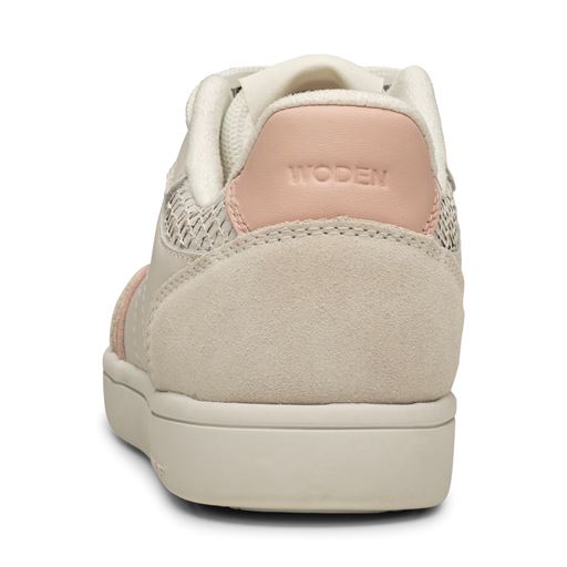 Woden Bjork Mix Sneakers, Ballerina/Blanc De Blanc, 41