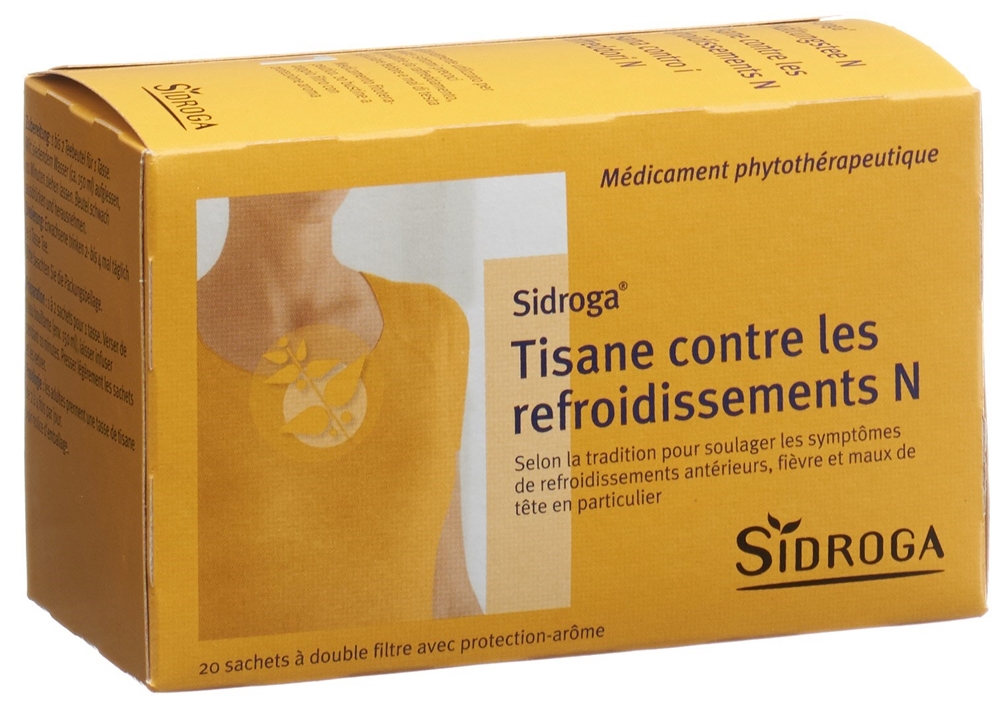 Sidroga Erkältungstee N<br>20 × 2 g, Beutel, Arzneitee im Beutel
