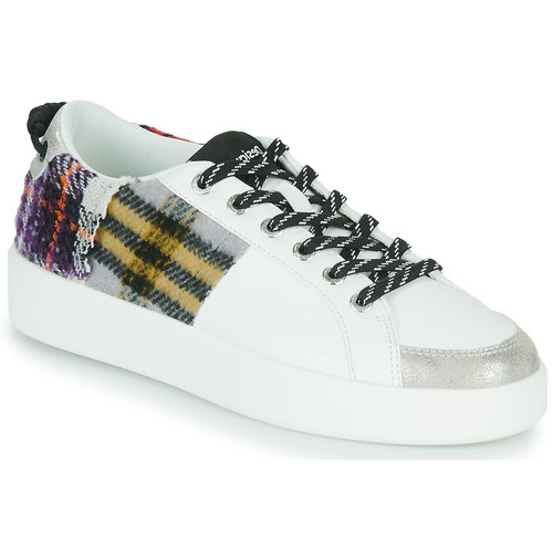 Desigual - FANCY TARTAN - Blanc / Carreaux