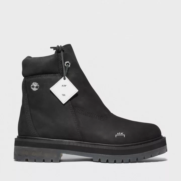 6-inch Boot Timberland x A-Cold-Wall* à zip latéral pour homme en noir
