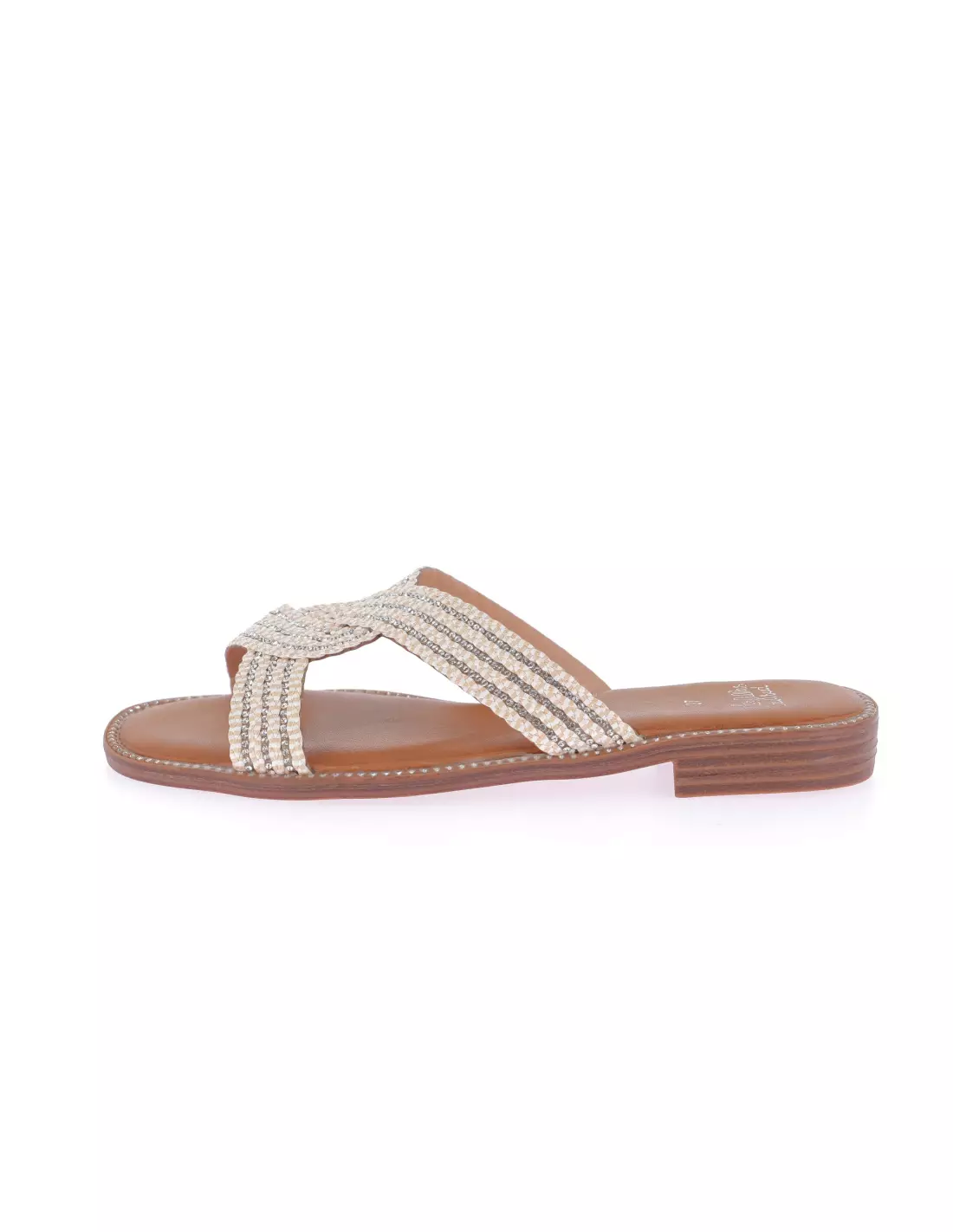LES FILLES DU SUD 0430 17 - Mules & sabots Beige