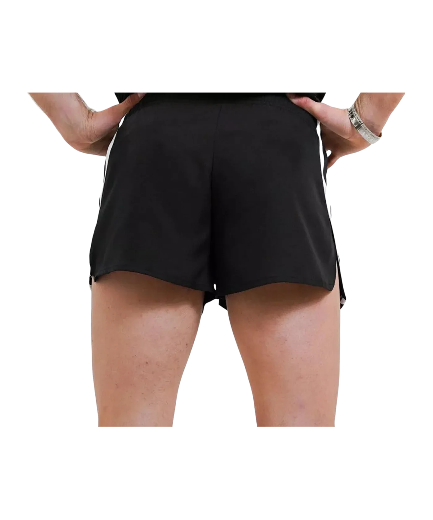 Nike Stock Fast 2 Short Running Schwarz F010