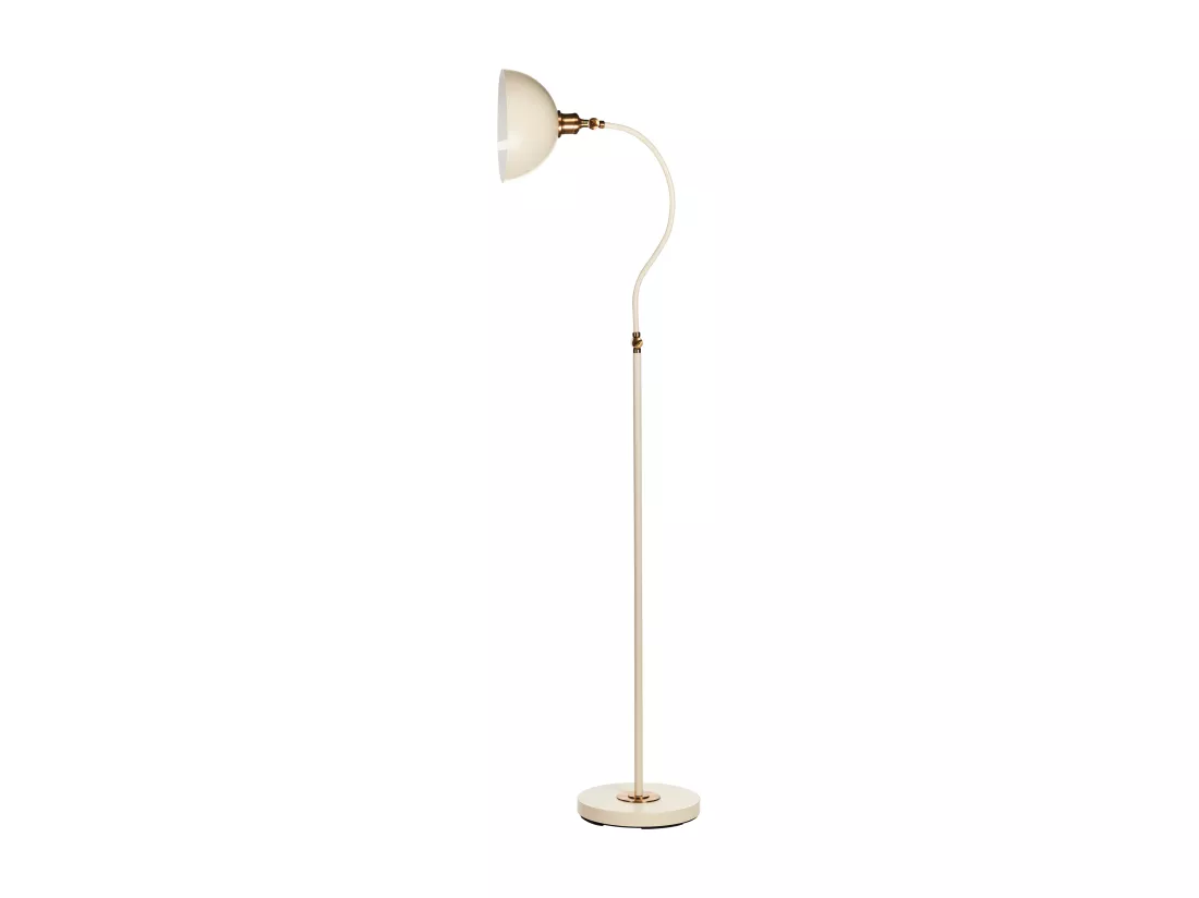 Lampadaire LENNON Réglable Métal Beige clair