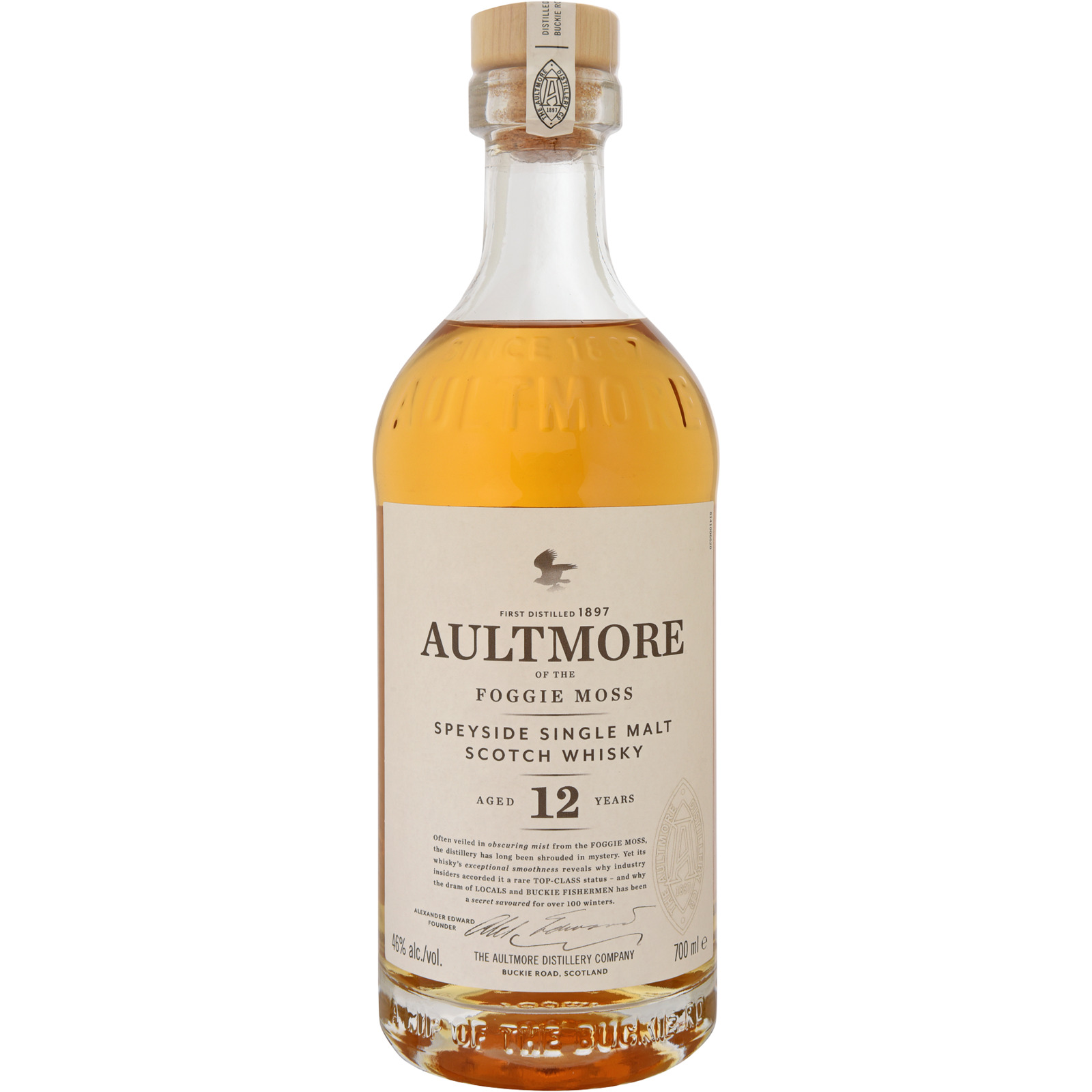 Aultmore Speyside Single Malt Scotch Whisky 12 Years 70 cl