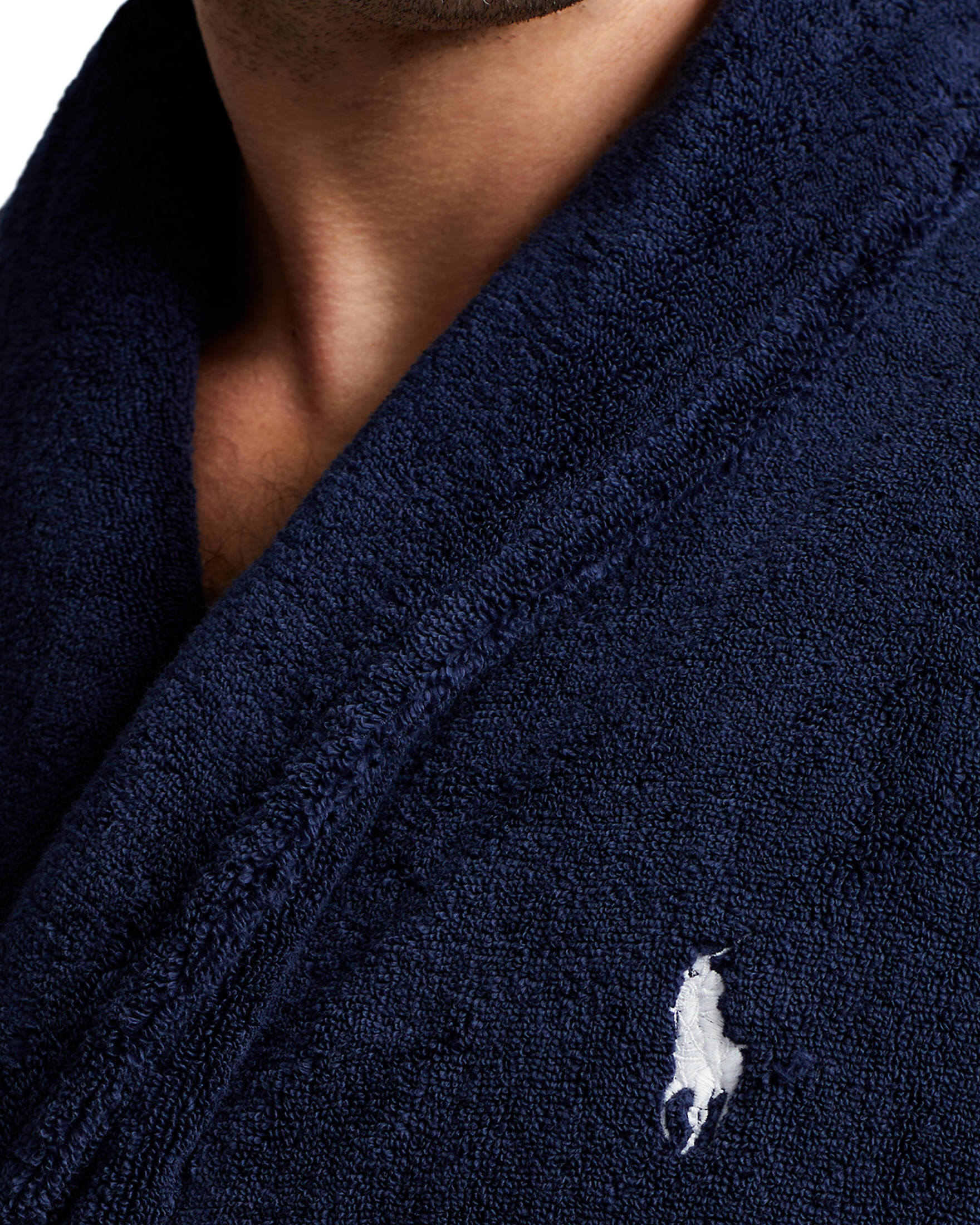 Polo Ralph Lauren| Herren Bademantel aus Baumwollfrottee