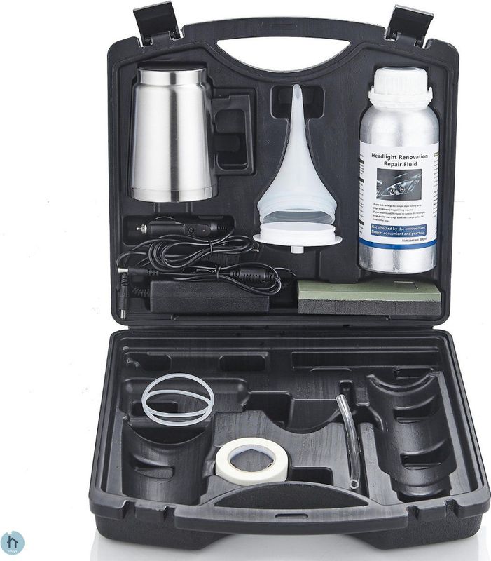 OxyFlowzy - Koplamp Polijstset - Complete Polijst Set voor Restauratie - Inclusief Doos
