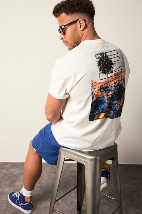 STHUGE T-Shirt, Halbarm, oversized, Rückenprint, bis 8 XL