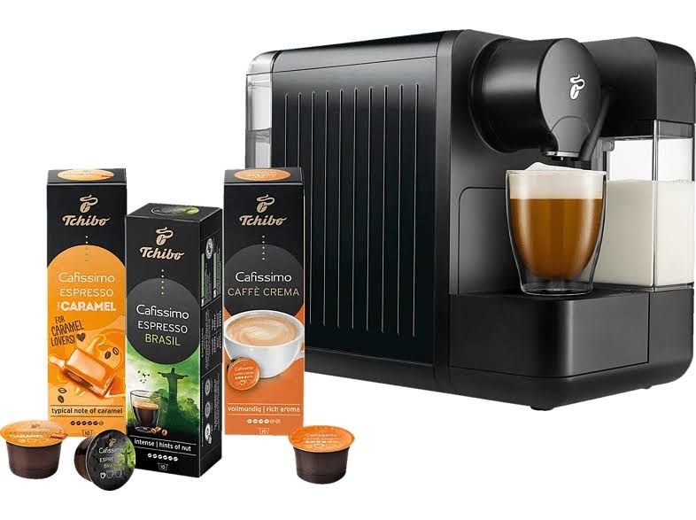 CAFISSIMO 520590 MILK SCHWARZ+30 Kapseln TCHIBO