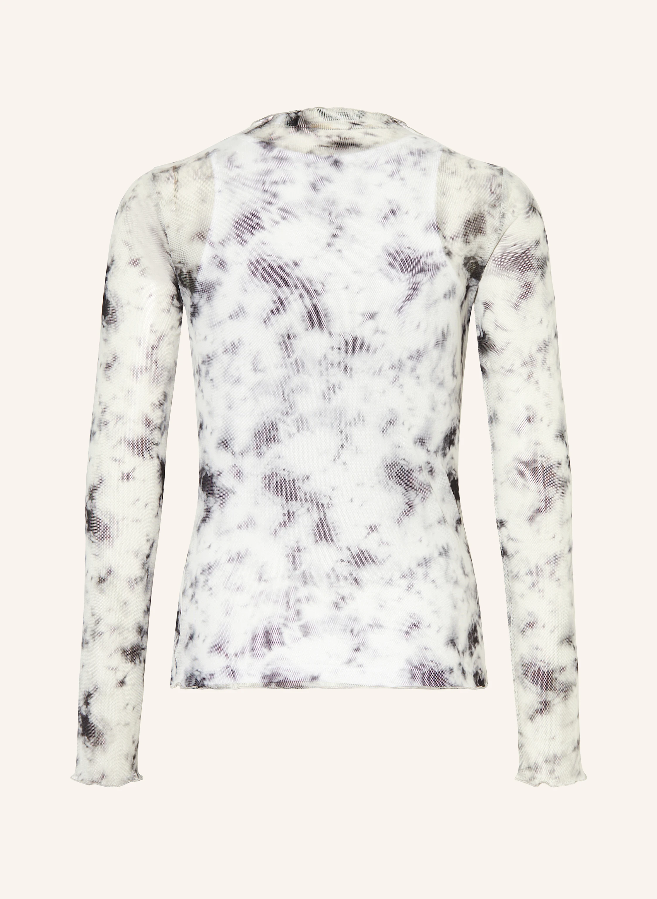GUESS Longsleeve aus Mesh