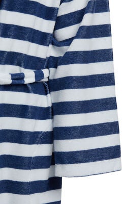 Saltabad Badekåpe, Navy white
