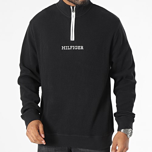 Sweat Col Zippé 3095 Noir
