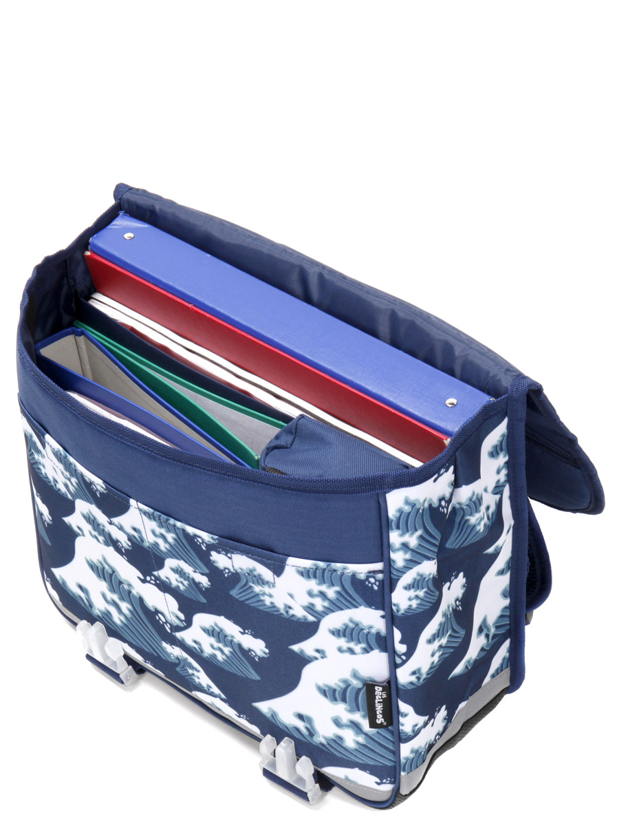 Cartable Les DÀglingos Hippipos L'Hippopotame 35 cm