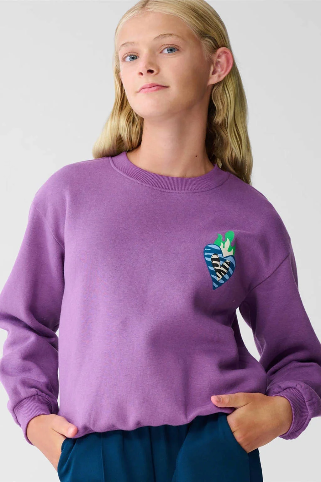 Shoeby sweater paars