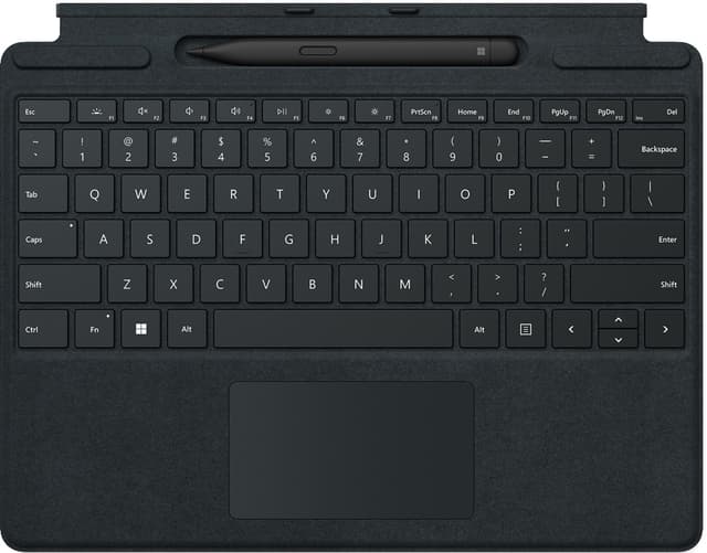 Bundt: Microsoft Surface Pro 8 tastatur + Surface Slim Pen 2 (sort)