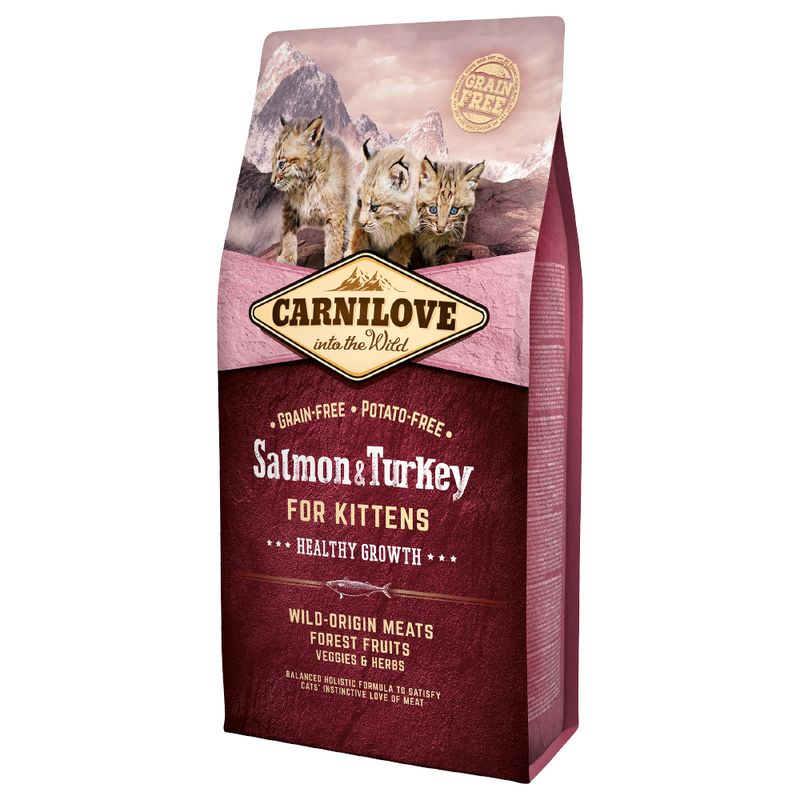 Carnilove Healthy Growth pour chaton, saumon & dinde