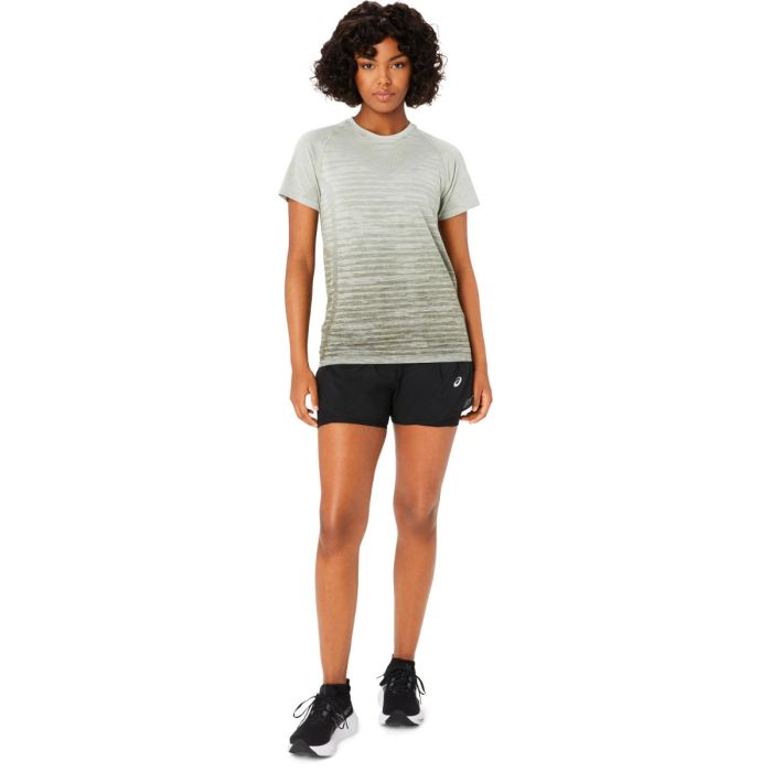 Asics Dame Shorts Road 2in1 3.5 Inch Shorts Sort
