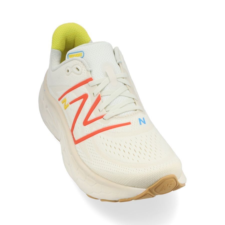 New Balance Chaussures de Running Fresh Foam X More V4 - Beige Femme