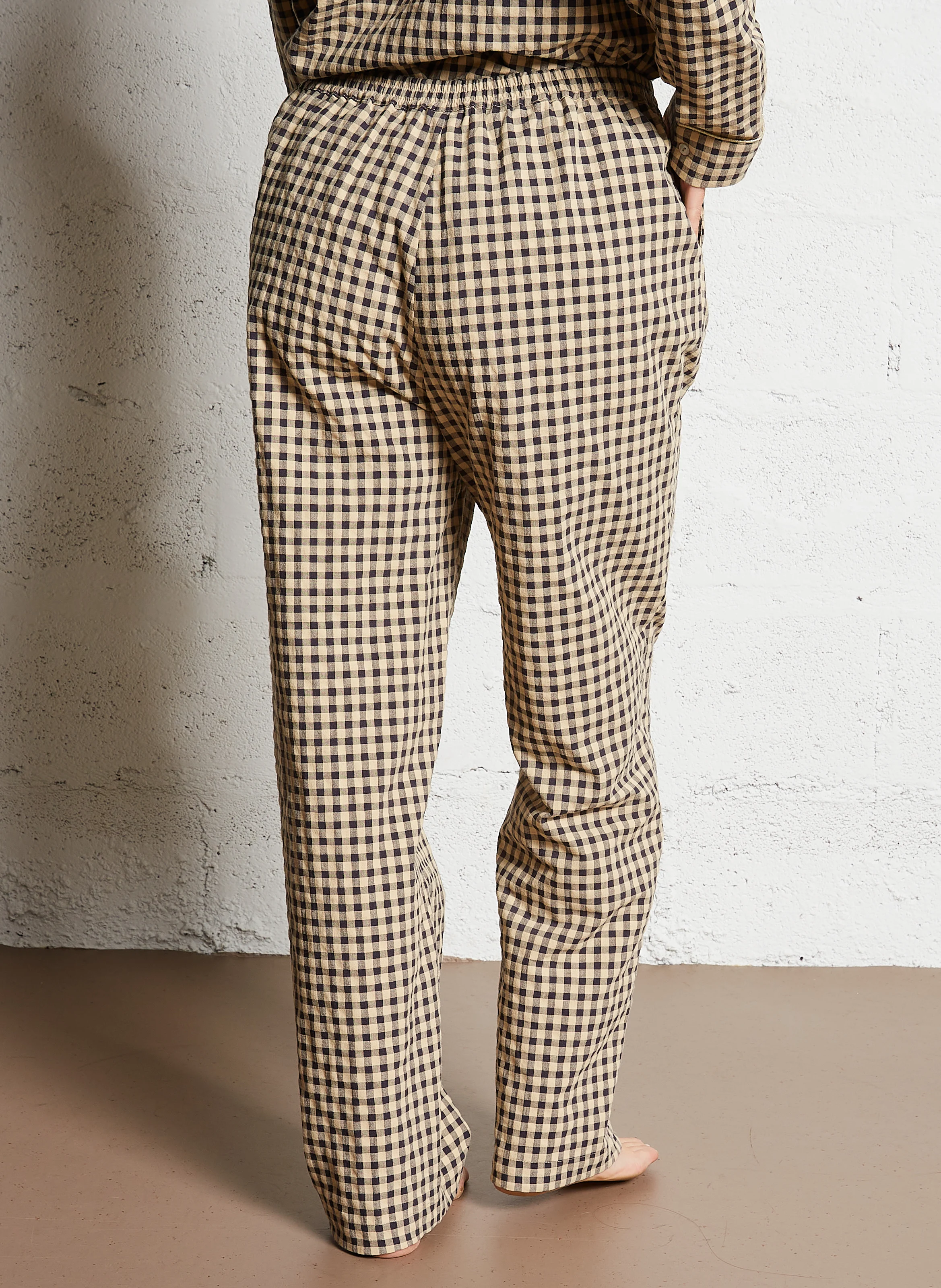 ELIOT - Pantalon de pyjama à carreaux de vichy | Multicolore