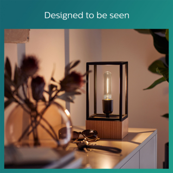 Philips LED buislamp E27 11W filament smoky niet dimbaar
