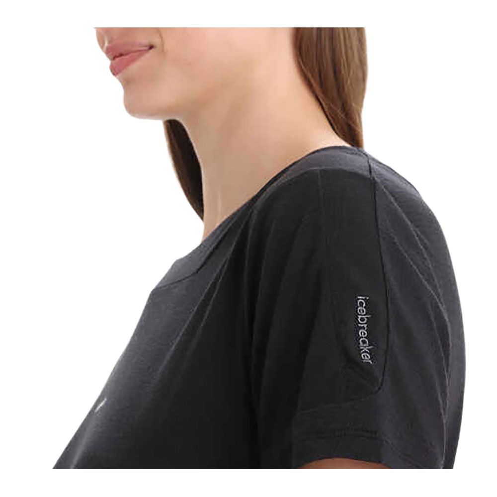 Icebreaker ZONEKNIT - Tee-shirt Femme black