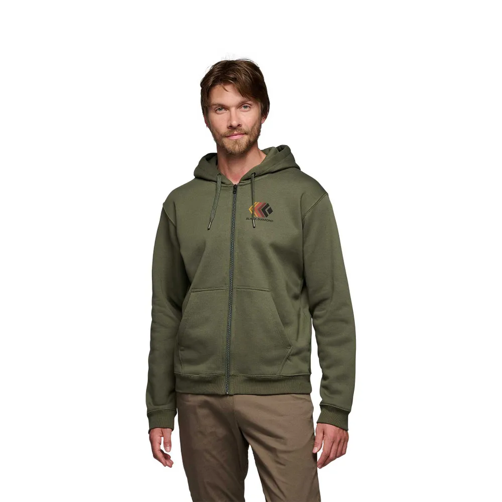 Black Diamond Men's Faded Full Zip Hoody Tundra