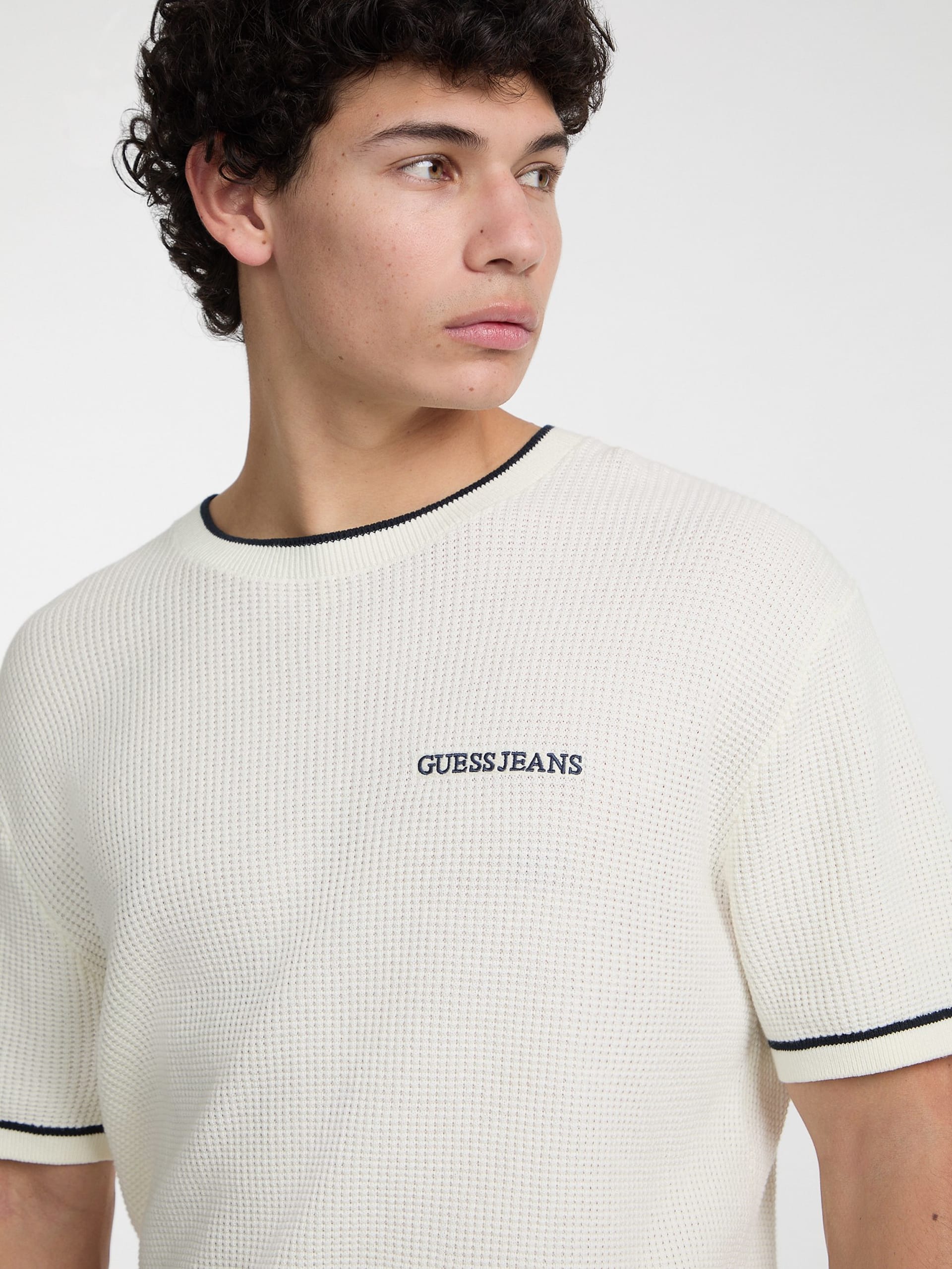 Camiseta de gola redonda