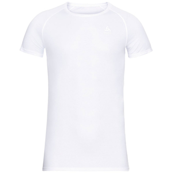 Odlo Active F-Dry Light Eco Funktionsshirt Kurz White Herren
