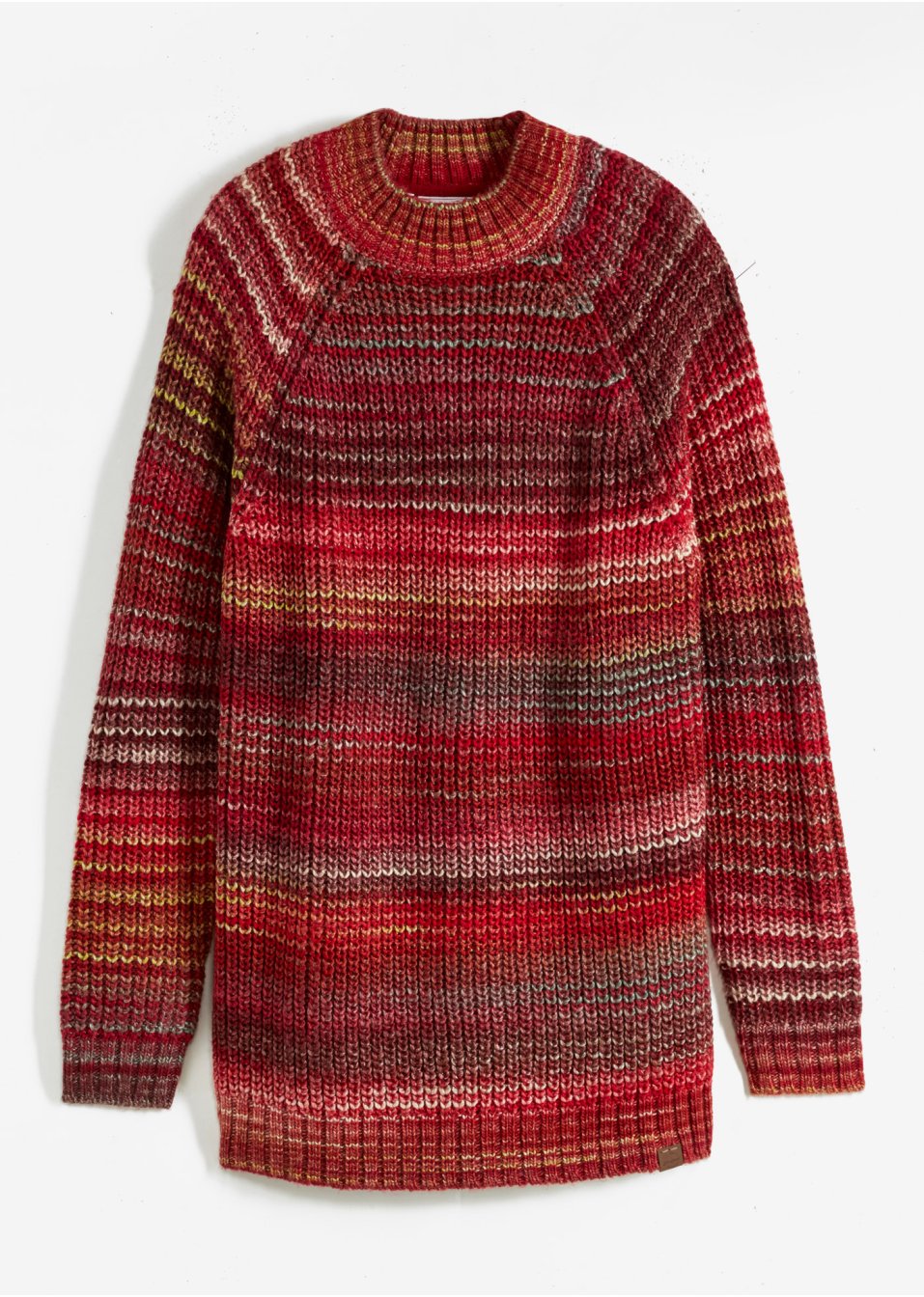 Pull avec effet chiné