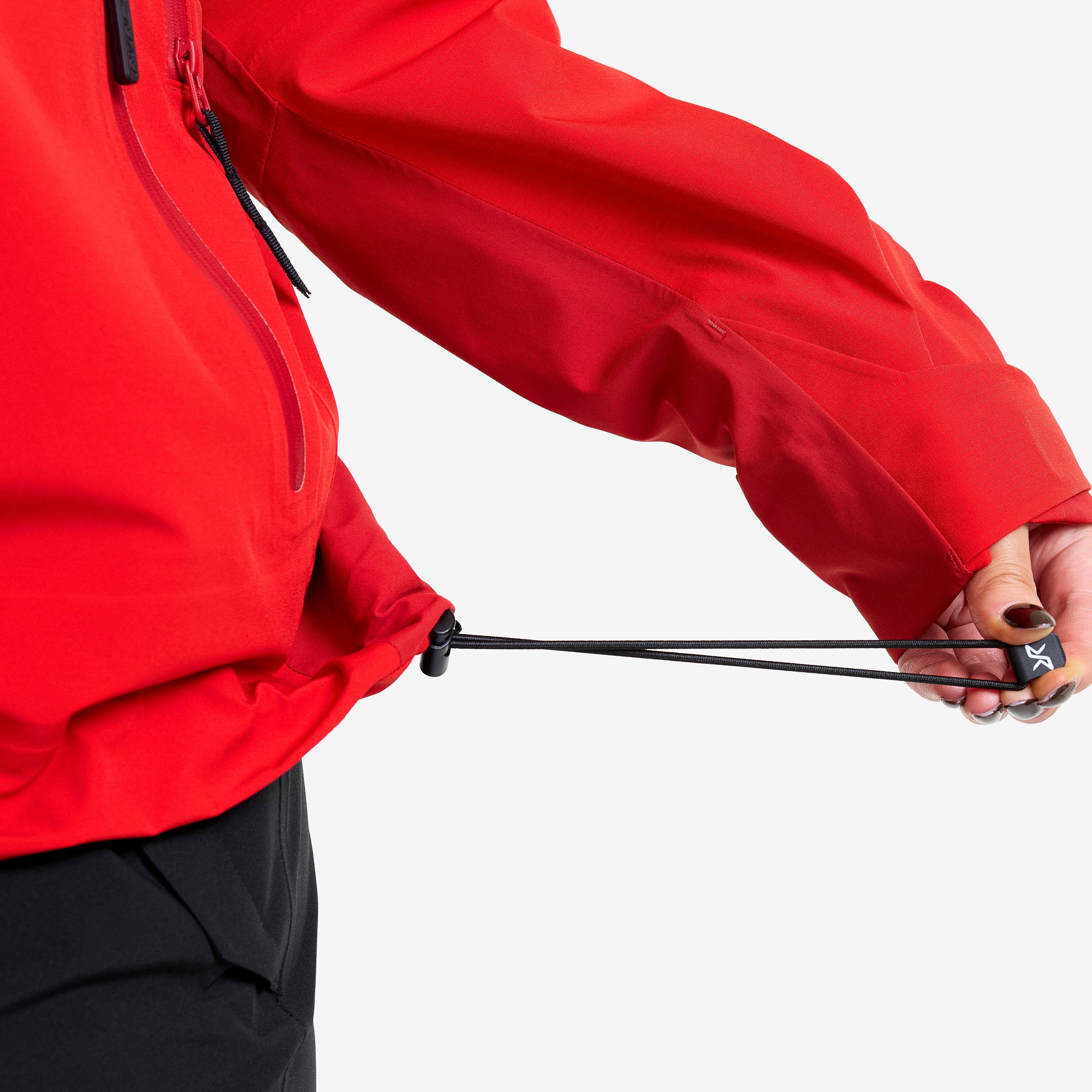 Aries Pro 3L Shell Jacket Dame Aura Orange/Lava Falls
