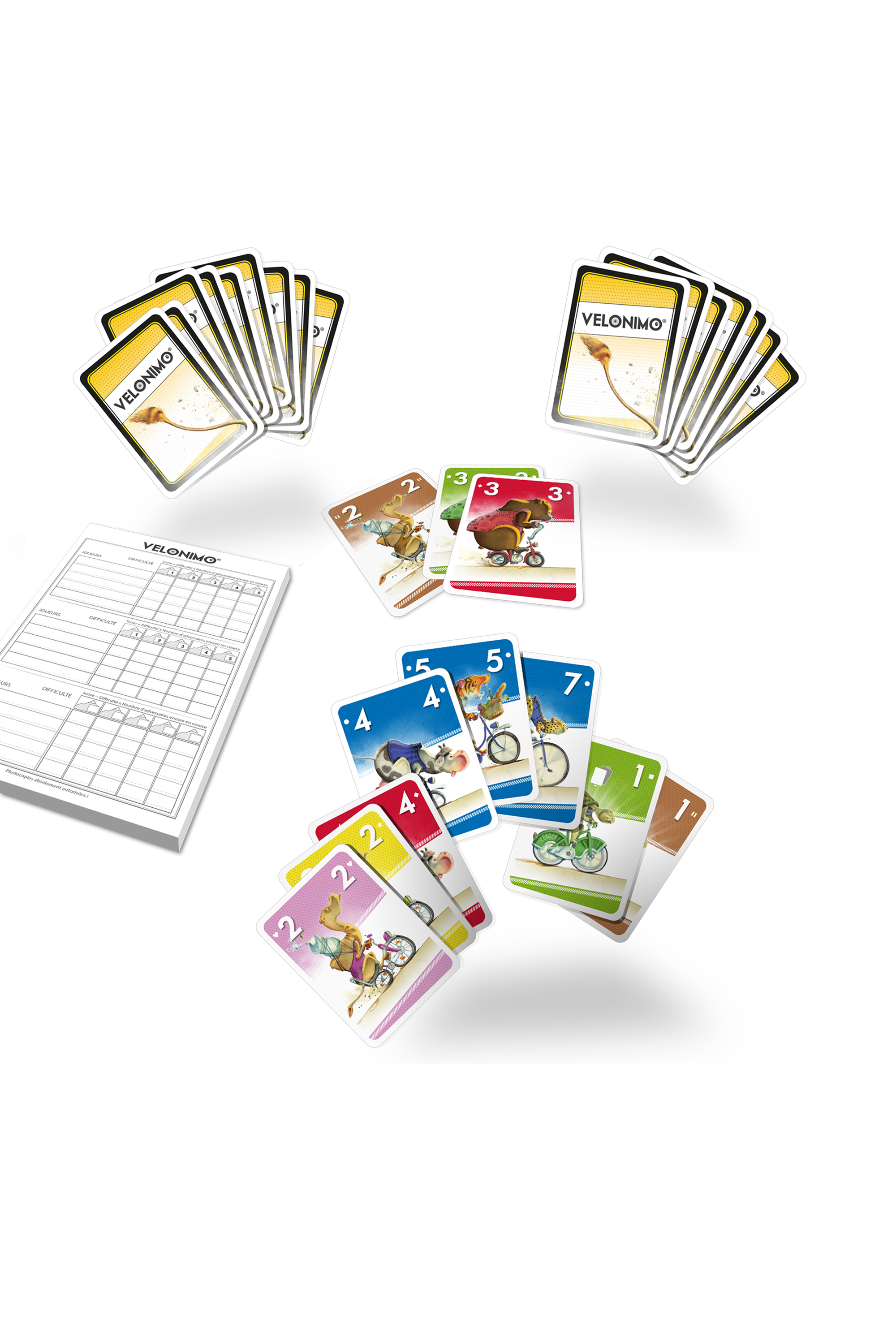 BLACKROCK GAMES Jeu de cartes VELONIMO Multicolore