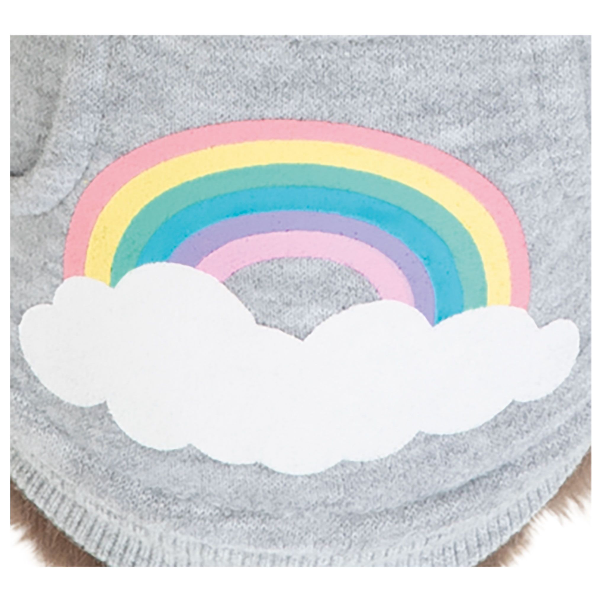 Hundepullover Rainbow Falls - Regenbogen Motiv