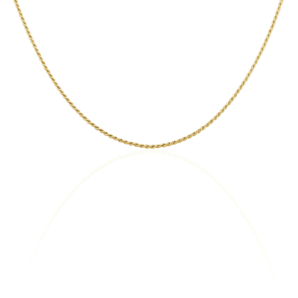 Collier Azelys Plaqué Or Jaune