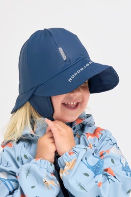 Nordbjørn Korsö Fôret Regnhatt, Insignia Blue