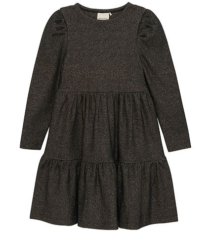 Minymo Kleid - Rib - Glitter - Steppschuh