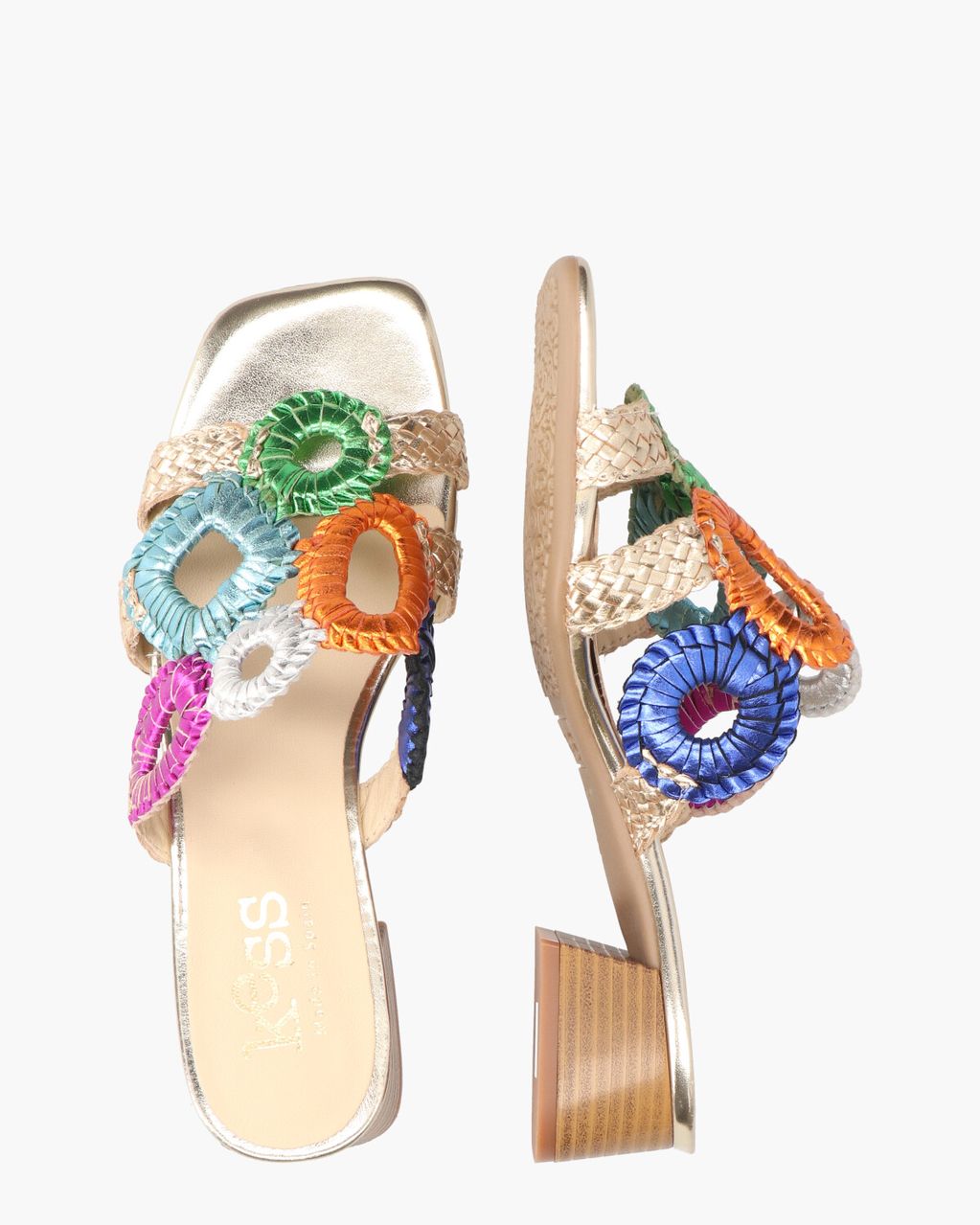 Kess 21036 Multicolor Damesslippers