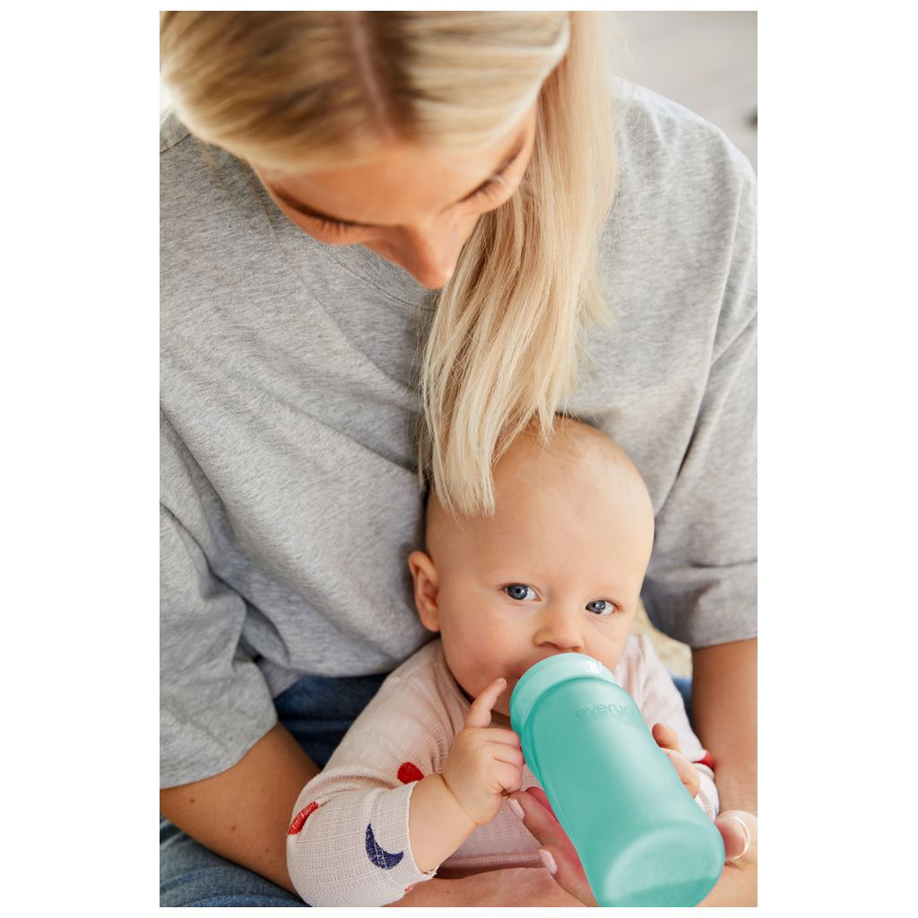 Everyday BabyEveryday Baby   Healthy + Glas Babyflasche mint green 150ml