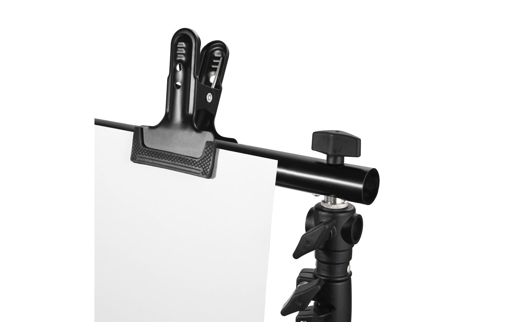 Hintergrundsystem für Studio und unterwegs, 158-295 cm<br>Foto-Hintergrundsystem für Studio und unterwegs, 158-295 cm, ausziehbar