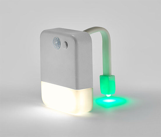 LED-Toilettennachtlicht mit Bewegungsmelder