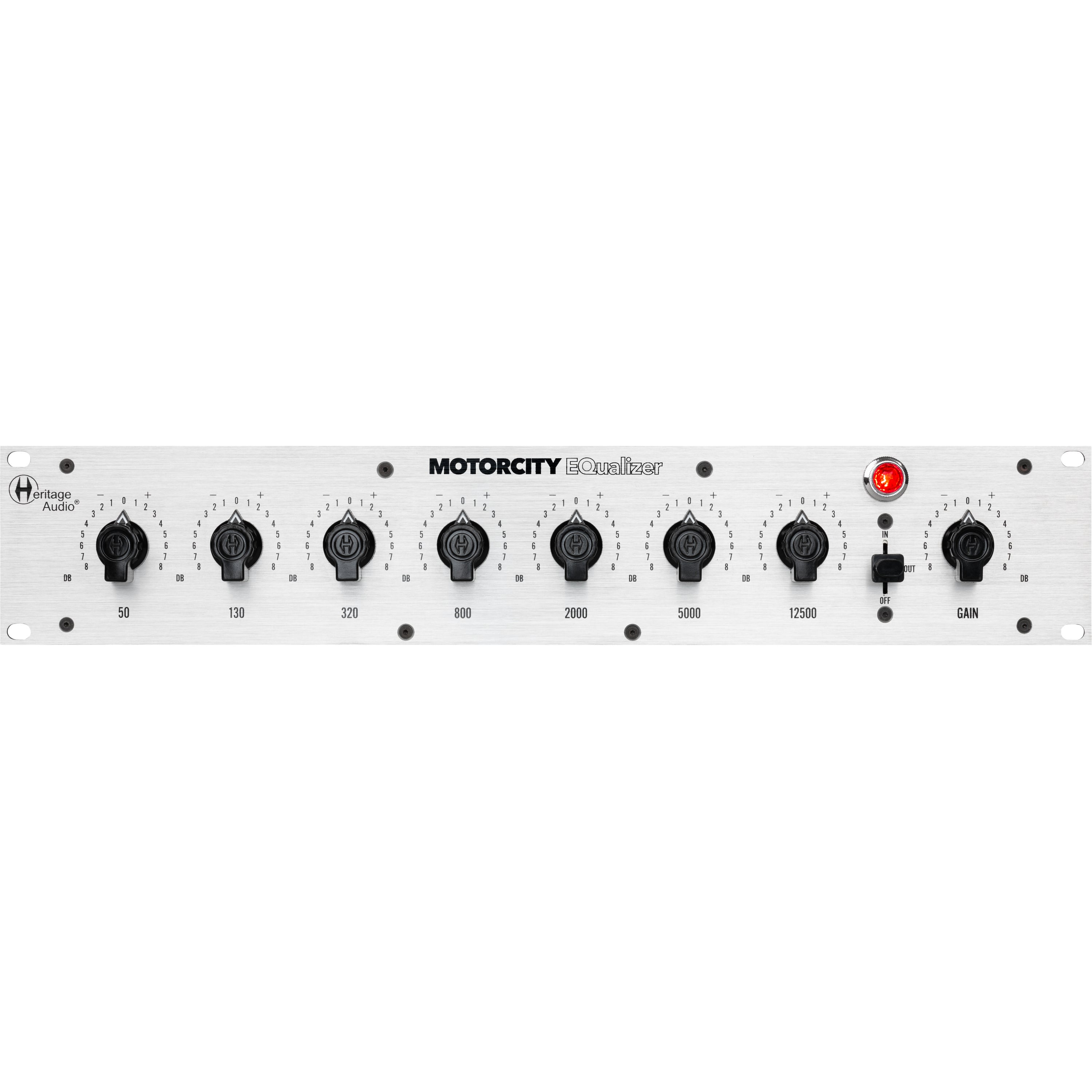 Heritage Audio Motorcity EQualizer passieve equalizer
