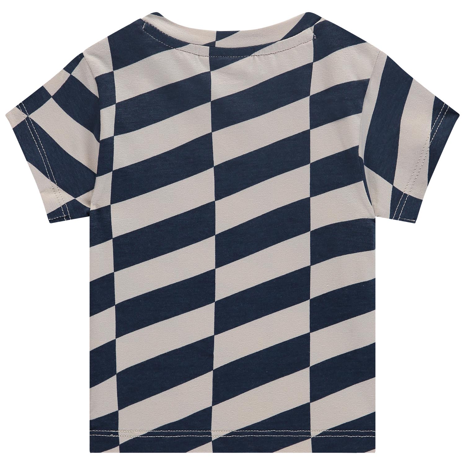 Babyface T-shirt korte mouwen strepen blauw