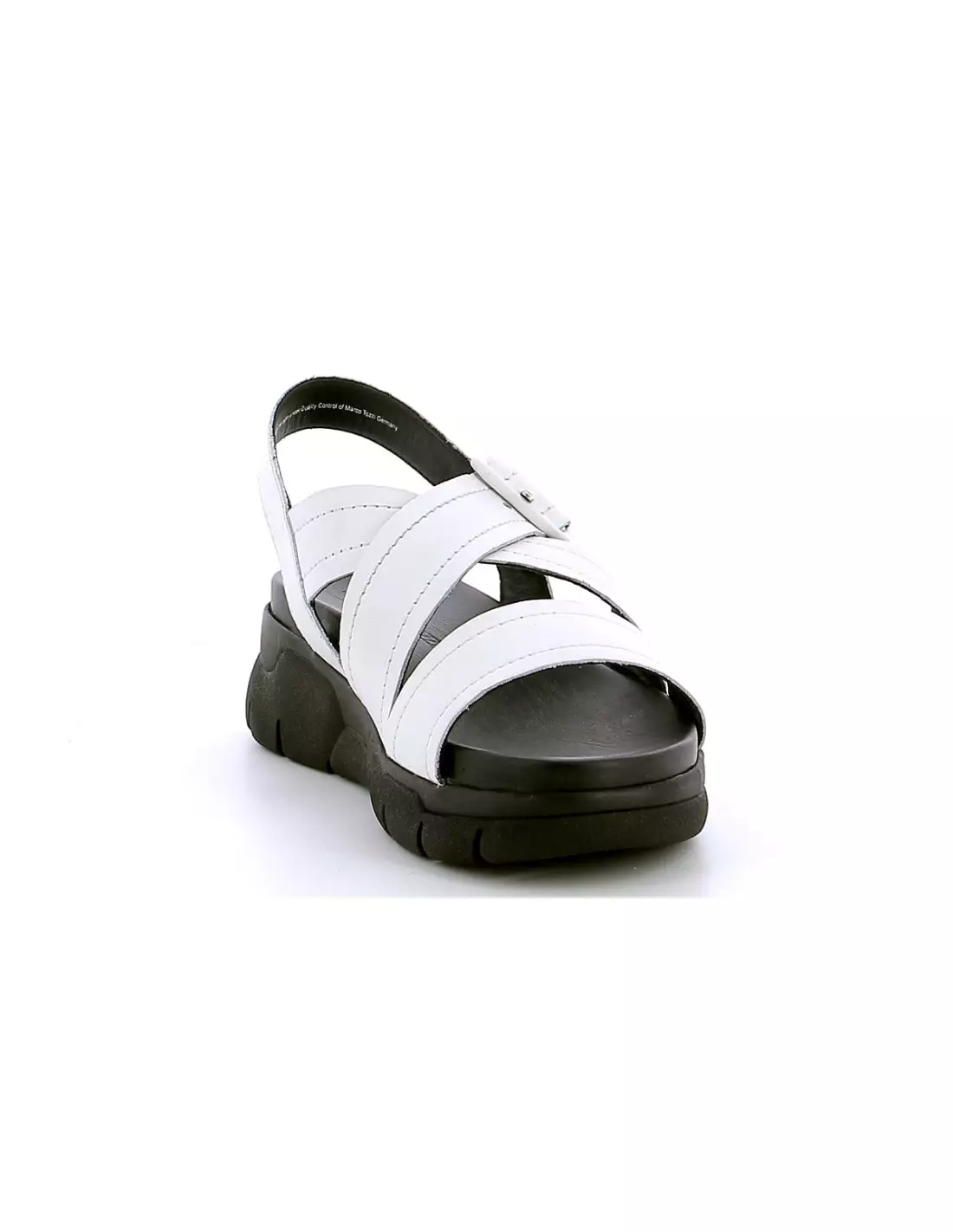 MARCO TOZZI 28755 - Sandales & nu-pieds Whiteblack