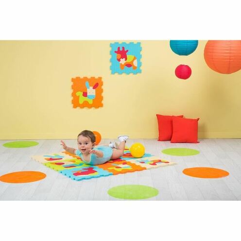 Dalle de mousse tapis animaux - LUDI