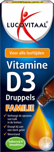 Lucovitaal D3 Vitamine Gouttes Famille Flacon 50ml