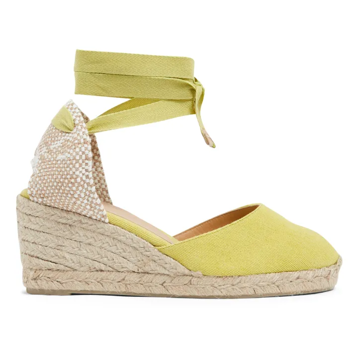 Castaner Espadrilles Carina 6 cm | Jaune