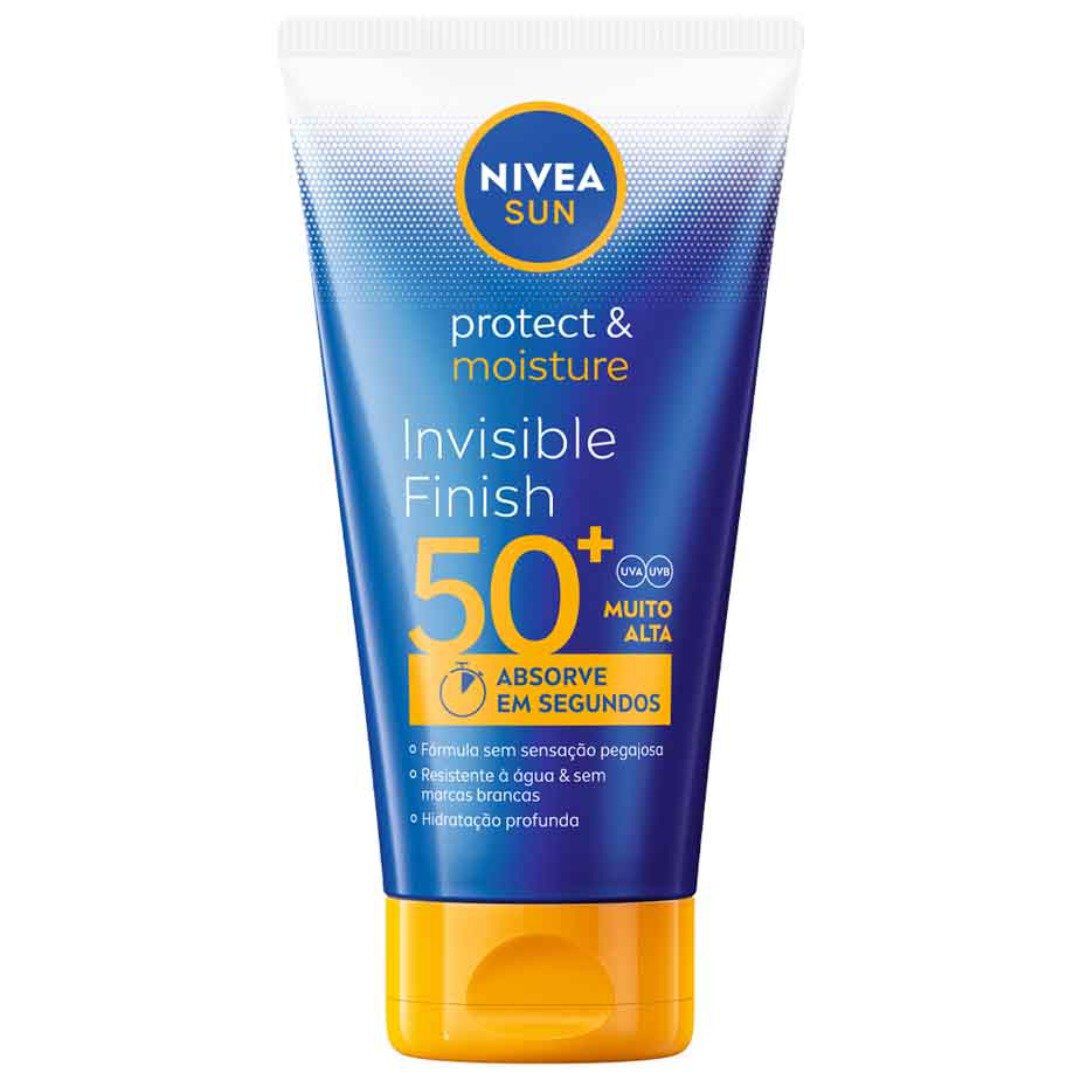 NIVEA  Nivea Sun - Loção Protect&Moisture Invisible Finish FP50+ - 150ml